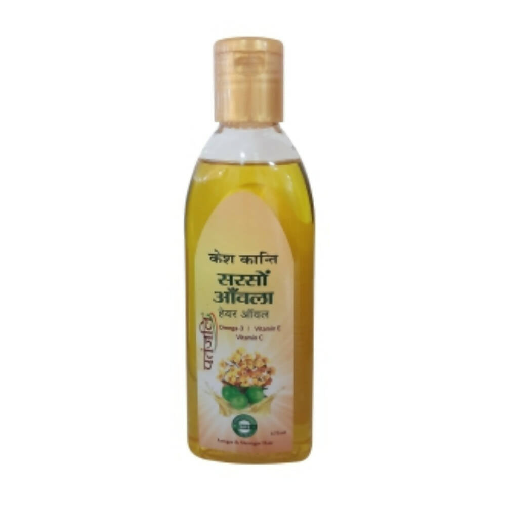 Patanjali Kesh Kanti Sarson Amla Hair Oil - buy-in-usa-australia-canada