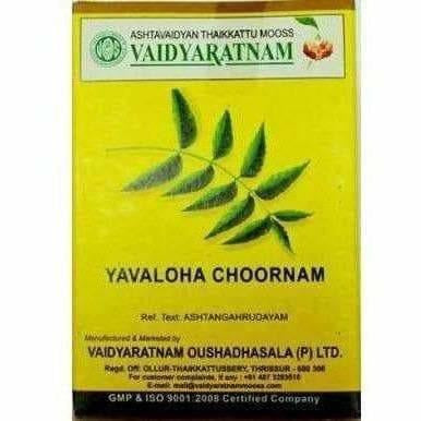 Vaidyaratnam Yavaloha Choornam