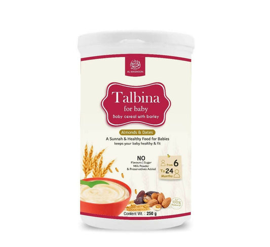 Al Masnoon Talbina For Baby with Almonds & Dates 6 to 24 Months - buy in USA, Australia, Canada
