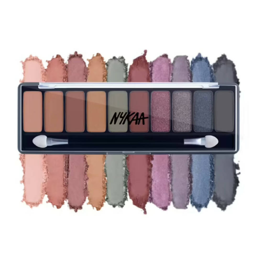 Nykaa Eyes On Me 10-in-1 Eyeshadow Palette - Tinsel Twilight - buy in USA, Australia, Canada