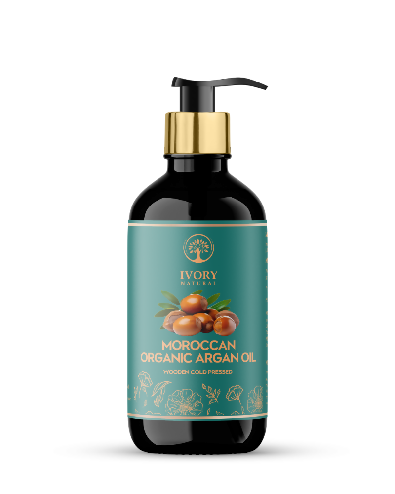 Ivory Natural Moroccan Organic Argan Oil Premium & Extra Virgin