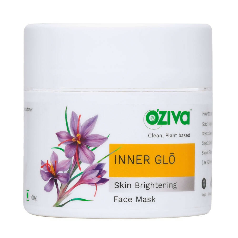 OZiva Inner Glo Skin Brightening Face Mask - BUDNEN