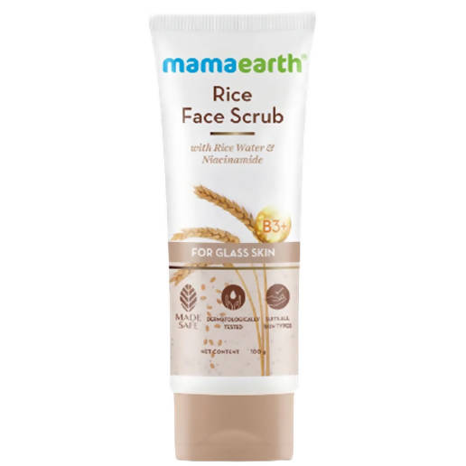 Mamaearth Rice Face Scrub With Rice Water & Niacinamide - buy in USA, Australia, Canada