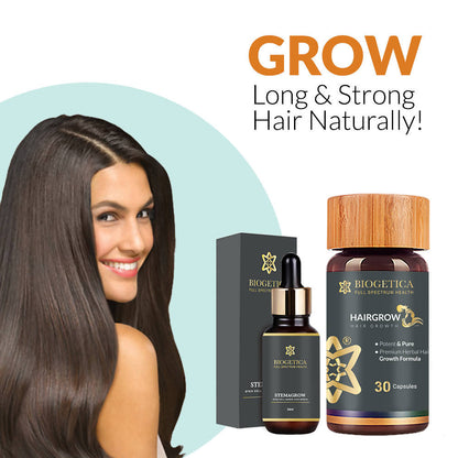 Biogetica Hairgrow Essential Natural Kit