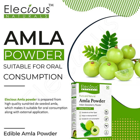 Elecious Naturals Amla Indian Gooseberry Powder
