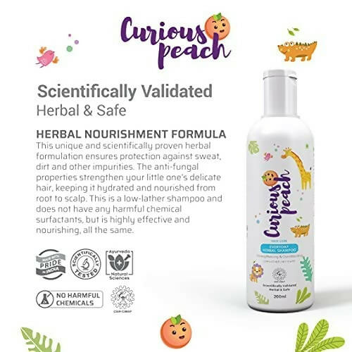 Curious Peach Everyday Herbal Shampoo