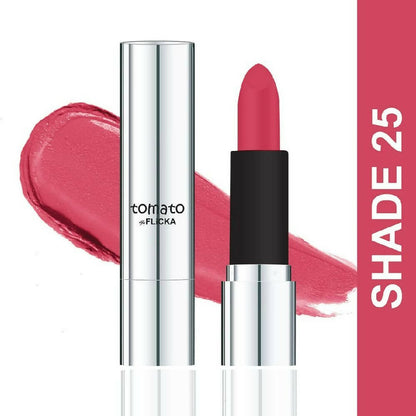 Flicka Tomato Nude Matte Finish Lipstick Shade 25