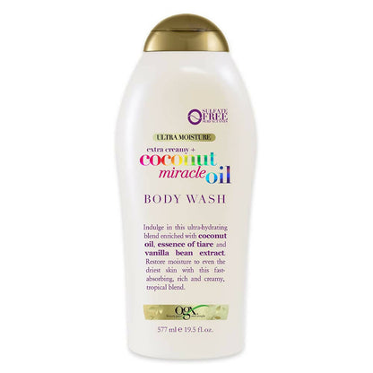 OGX Extra Creamy + Coconut Miracle Oil Ultra Moisture Body Wash - BUDNE