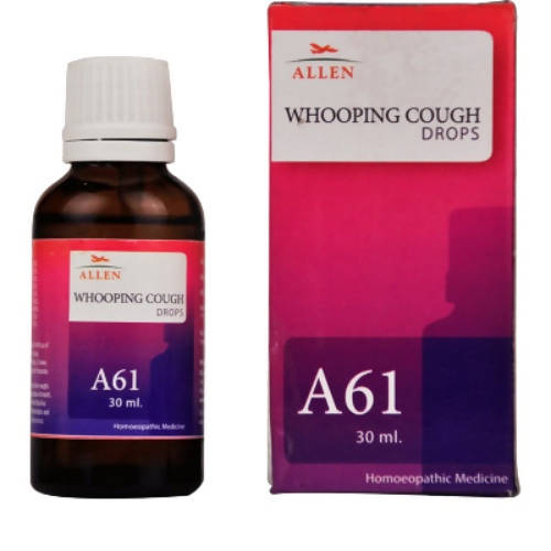 Allen Homeopathy A61 Whooping Cough Drops -  usa australia canada 