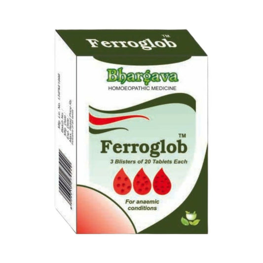 Dr. Bhargava Homeopathy Ferroglob Tablets - usa canada australia