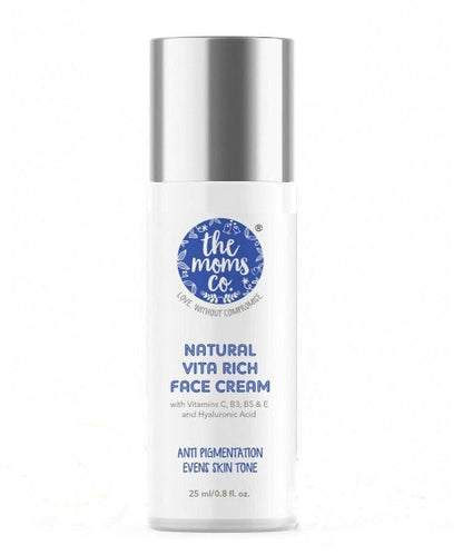 The Moms Co Natural Vita Rich Face Cream - BUDNE