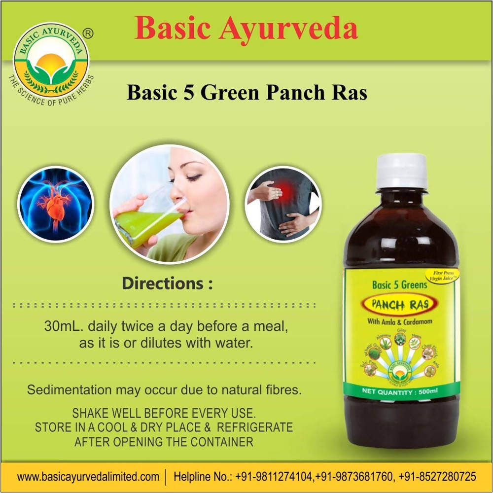 Basic Ayurveda Basic 5 Green Panch Ras