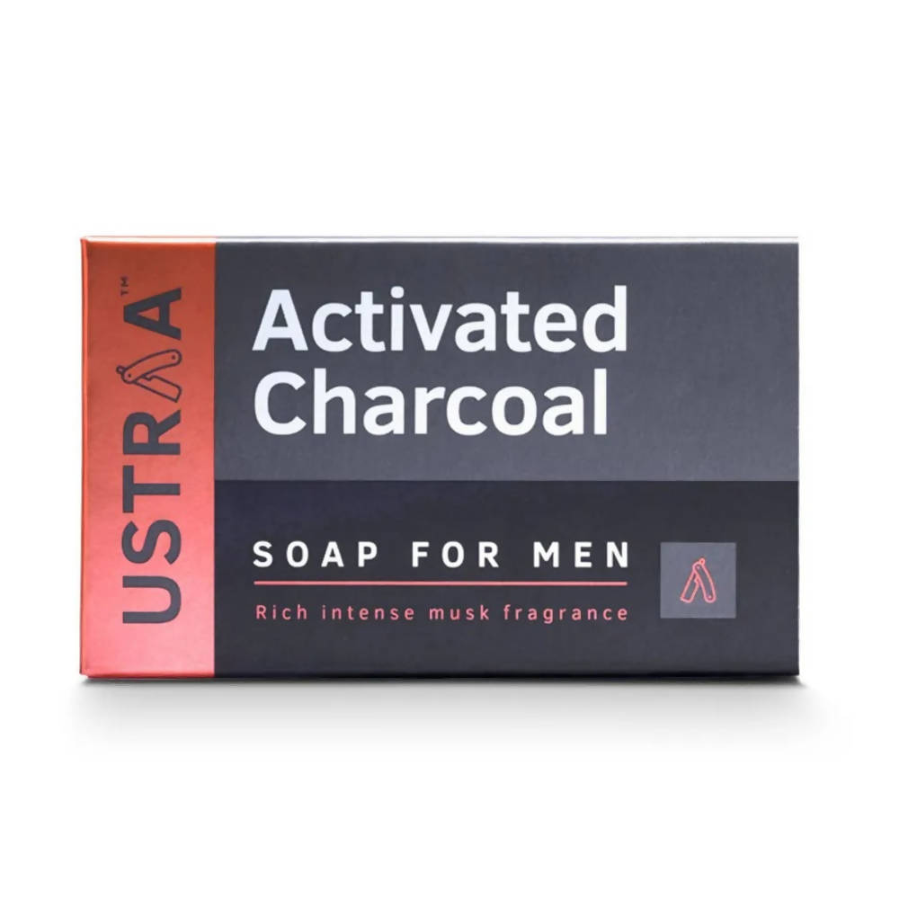 Ustraa Activated Charcoal Soap For Men