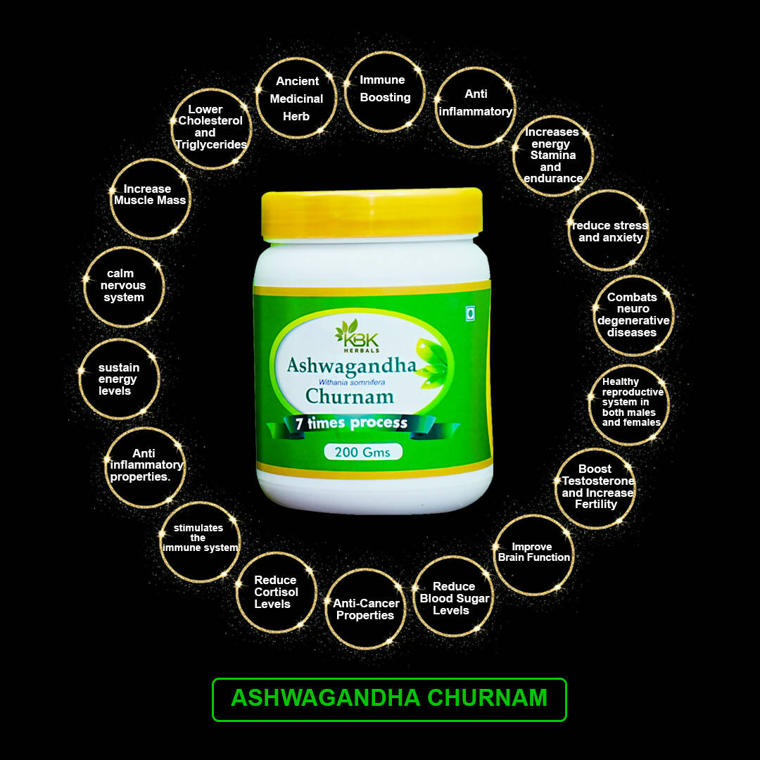 KBK Herbals Ashwagandha Churnam