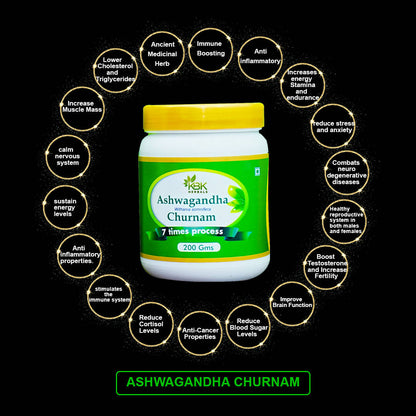 KBK Herbals Ashwagandha Churnam