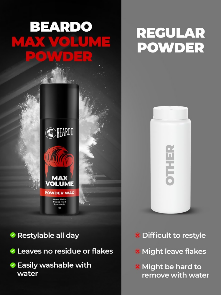 Beardo Max Volume Powder Wax