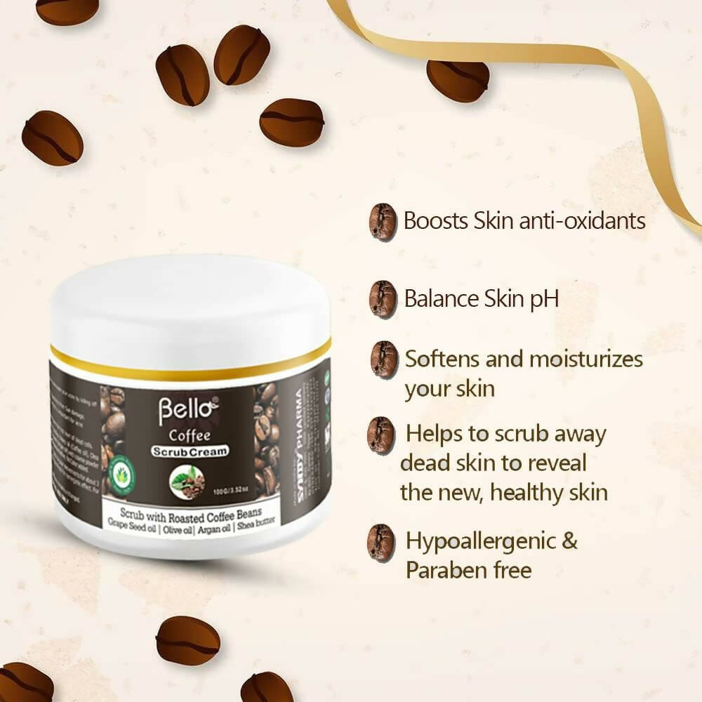 Bello Herbals Coffee Scrub Cream