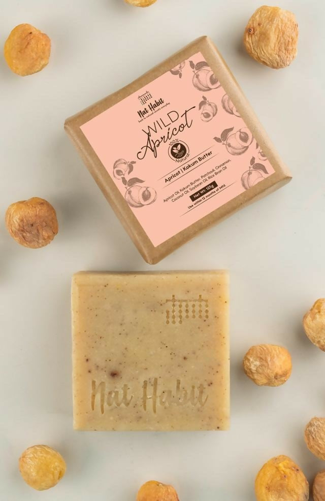 Nat Habit Cold Processed Wild Apricot Soap -  buy in usa 