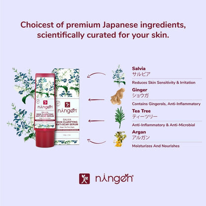 Ningen Salvia Skin Clarifying Anti-Scar Serum