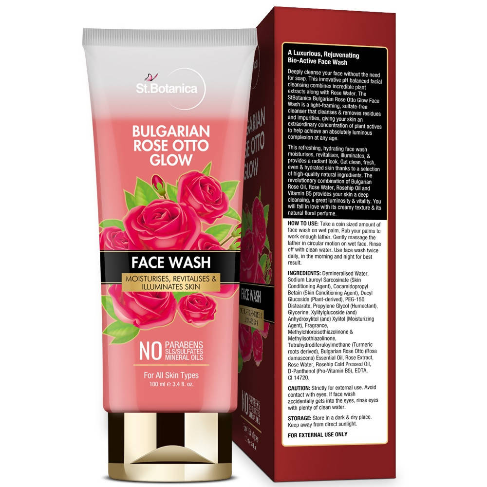 St.Botanica Bulgarian Rose Otto Glow Face Wash