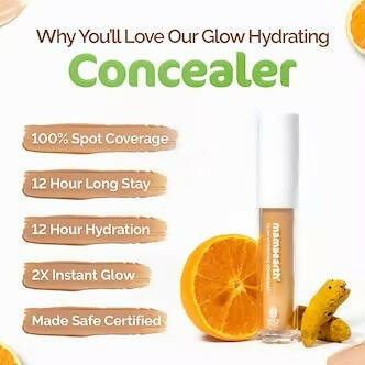 Mamaearth Glow Hydrating Concealer Creme Glow
