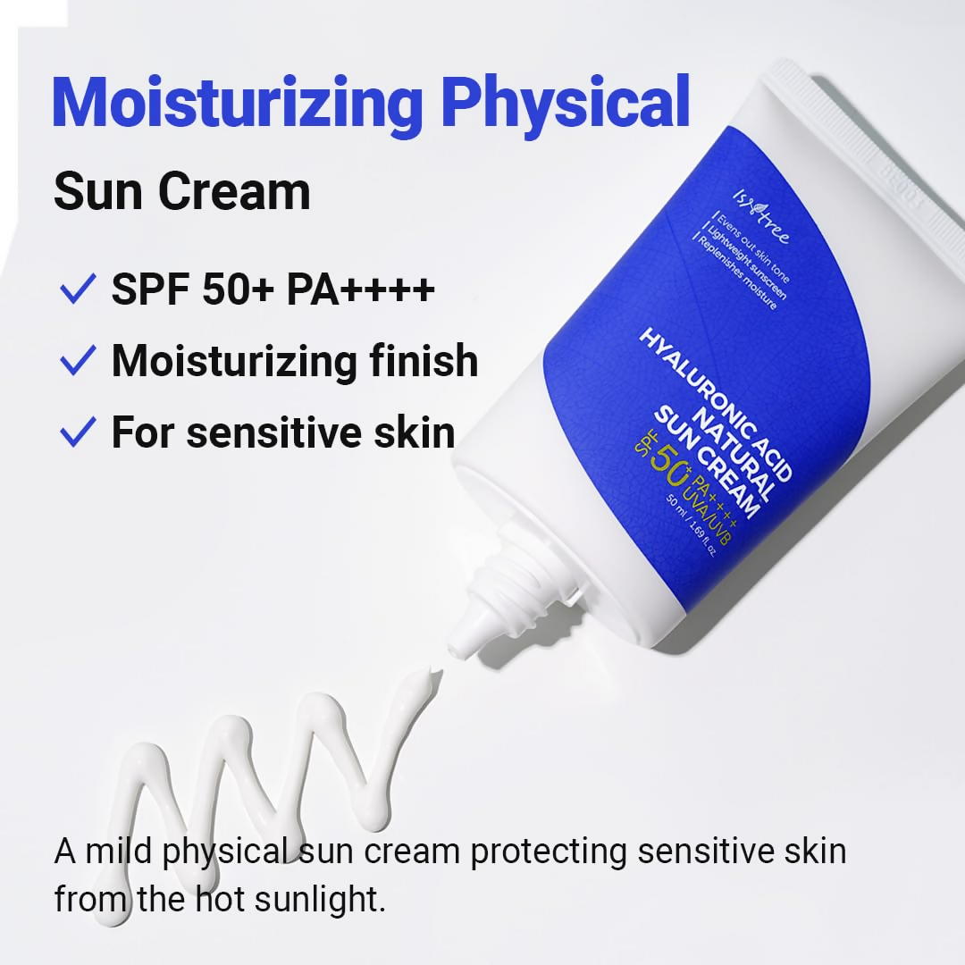 Isntree Hyaluronic Acid Natural Suncream SPF 50