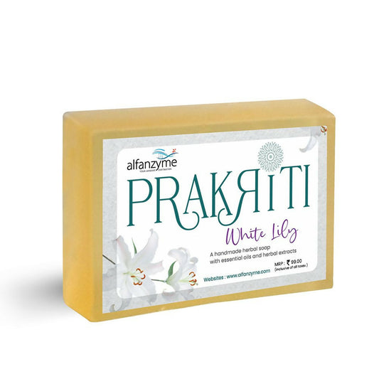 Prakriti Herbal Soap White Lily -  buy in usa 