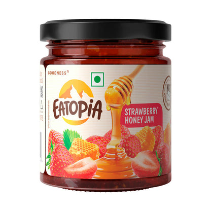 Eatopia Strawberry Honey Jam -  USA, Australia, Canada 