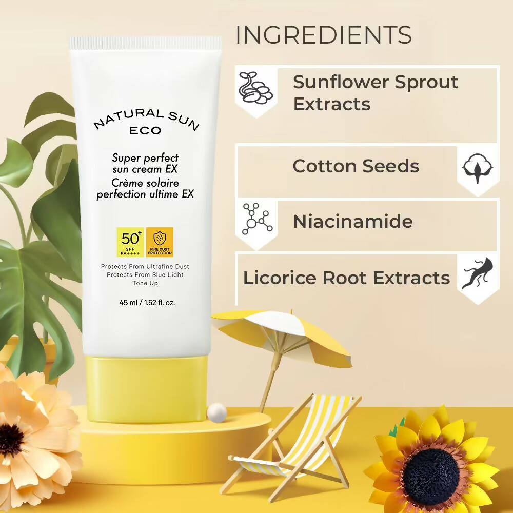 The Face Shop Natural Sun Eco Super Perfect Sun Cream Ex-SPF 50