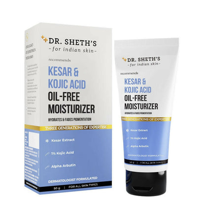 Dr. Sheth's Kesar & Kojic Acid Oil-Free Moisturizer - BUDNE