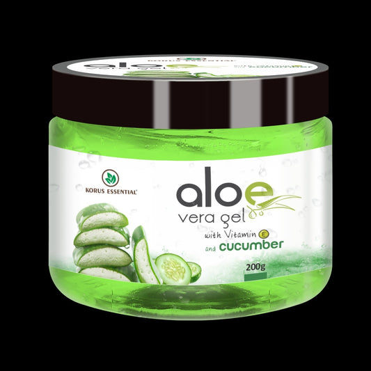 Korus Essential Aloe Vera Gel with Cucumber and Vitamin E - buy in USA, Australia, Canada