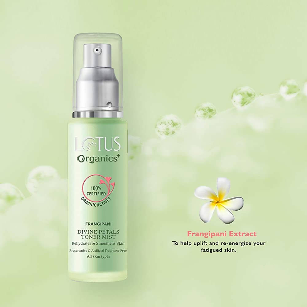 Lotus Organics+ Divine Petals Toner Mist