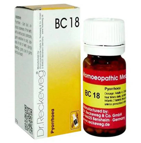 Dr. Reckeweg Bio Combination 18 (BC 18) Tablets - usa canada australia