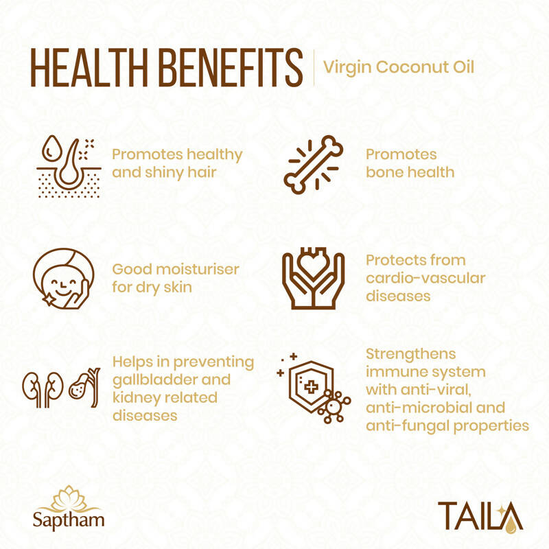 Saptham Taila 100% Natural Virgin Coconut Oil