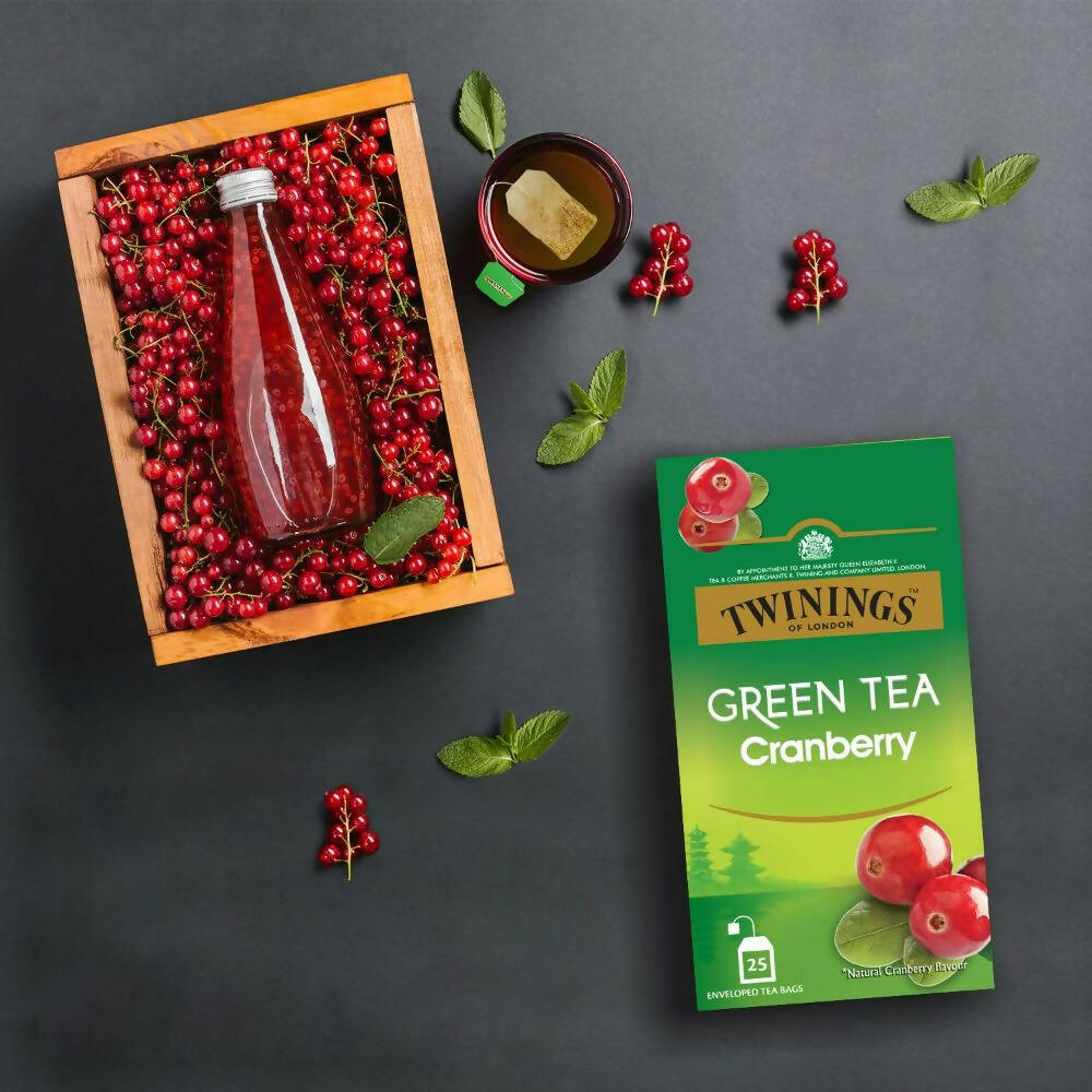 Twinings Green Tea Cranberry Teabags