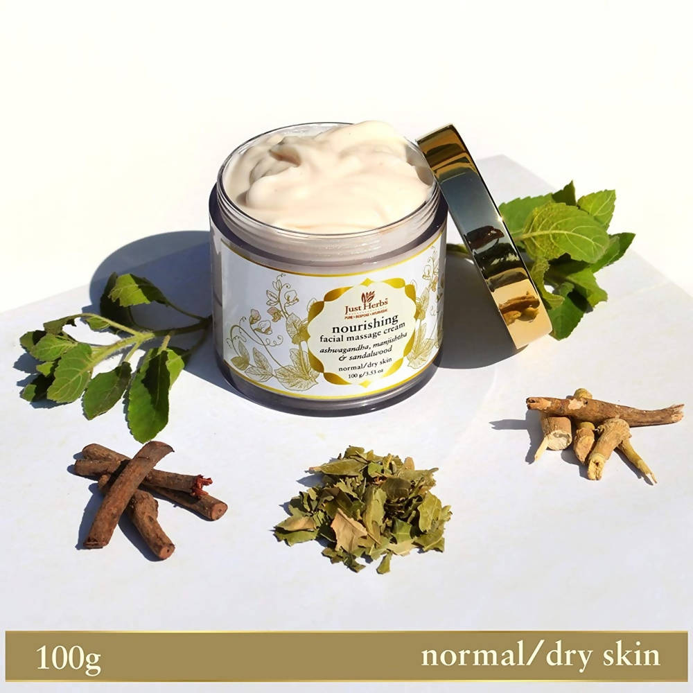 Just Herbs Nourishing Facial Massage Cream