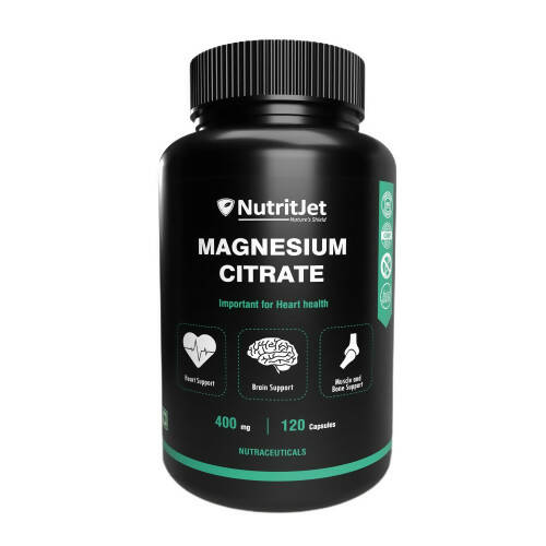 NutritJet Magnesium Citrate 400mg Capsules - BUDEN