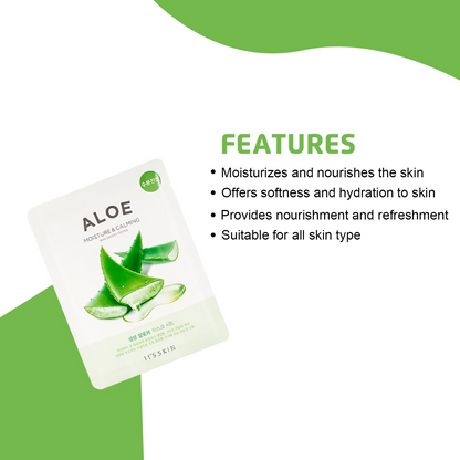 It's Skin The Fresh Aloe Mask Sheet