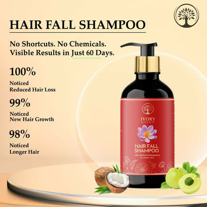 Ivory Natural Falling Hair Shampoo For Scalp And Hair Strength