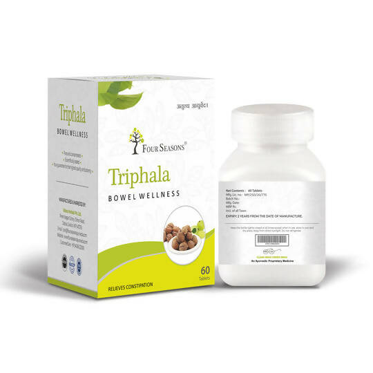 Four Seasons Triphala Bowel Wellness Tablet