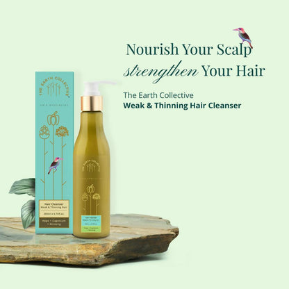 The Earth Collective Hair Cleanser - Weak & Thinning Hair