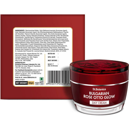 St.Botanica Bulgarian Rose Otto Glow Day Cream