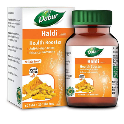 Dabur Haldi Tablets Health Booster