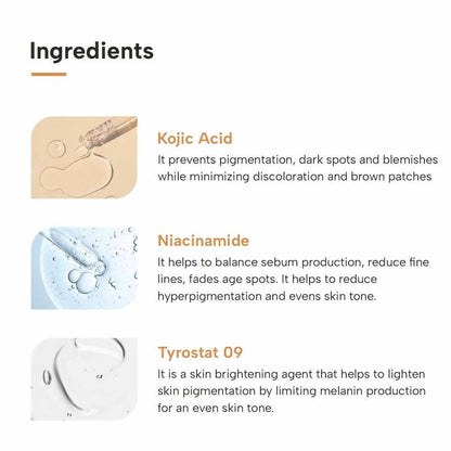 Dermatouch Kojic Acid 2% Face Cream For Pigmentation & Blemishes