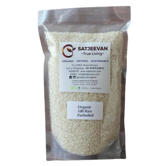 Satjeevan Organic Idli Rice Parboiled
