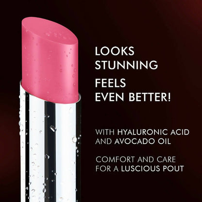 Lakme Absolute Skin Dew Satin Lipstick - 201 Pink Party