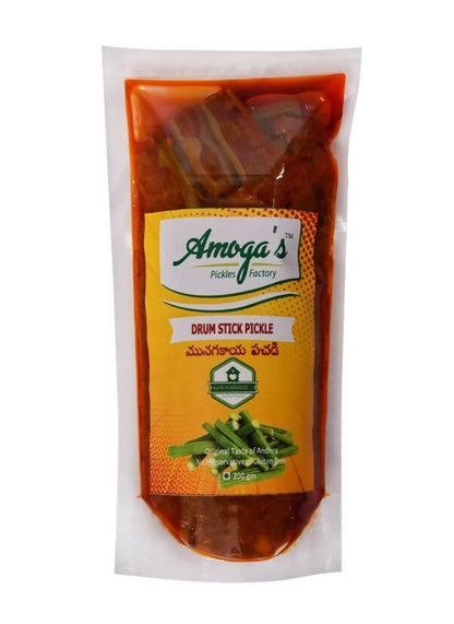 Amoga's Pickles Factory Drumstick Pickle Andhra Style - BUDNE