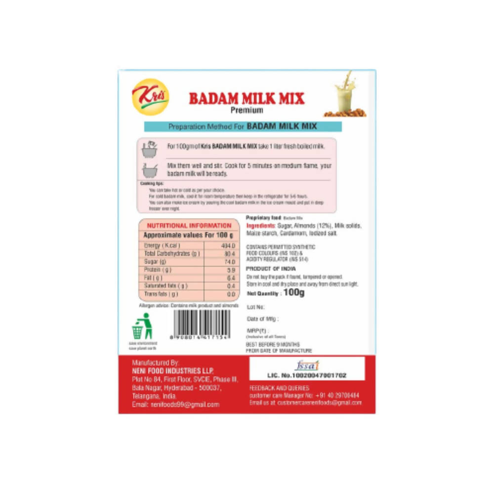 Kris Badam Milk Ready Mix