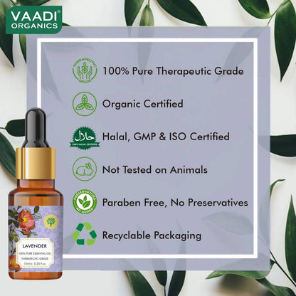 Vaadi Herbals Lavender Oil Therapeutic Grade