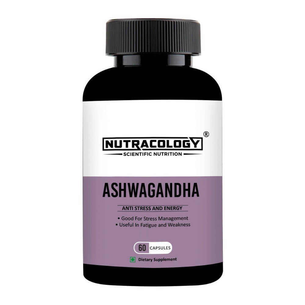Nutracology Ashwagandha Tablets For Stamina Energy and Strength - usa canada australia
